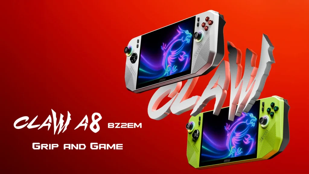 msi claw 8 con z2 extreme